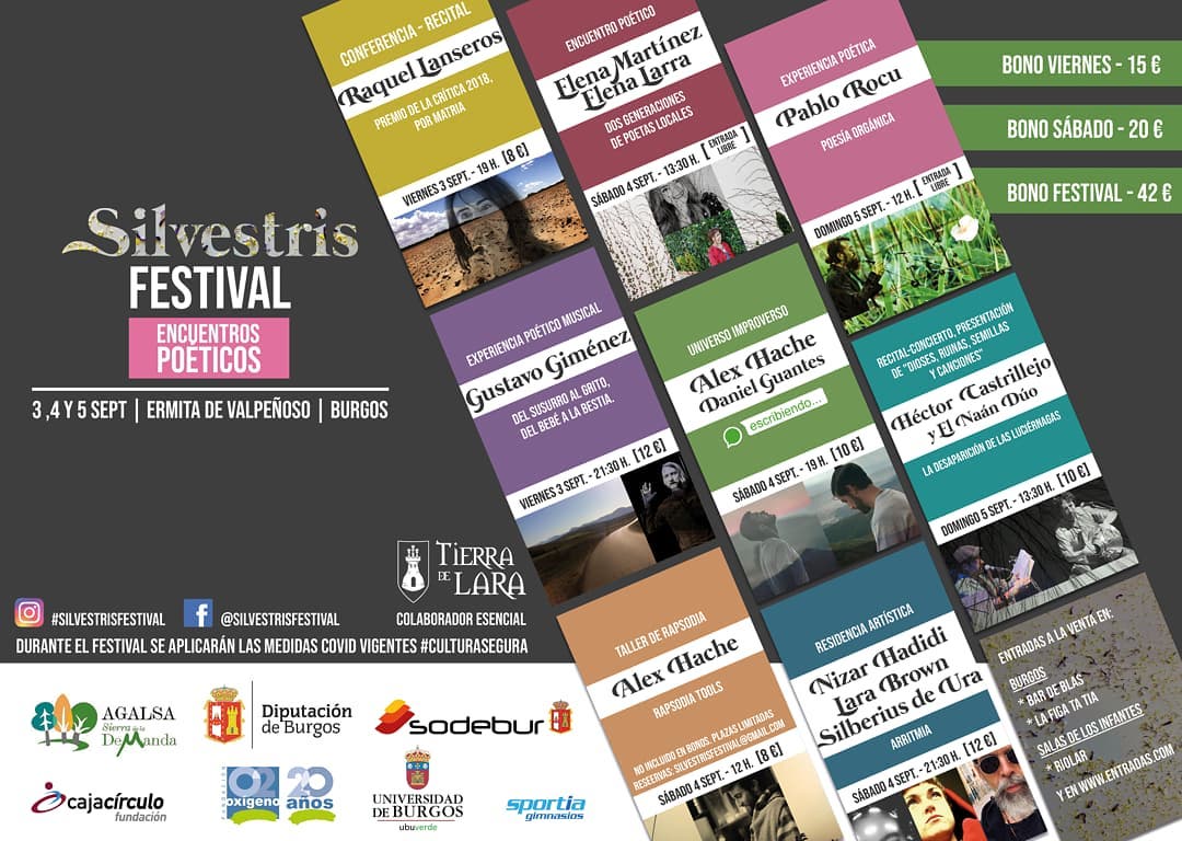 Programa Silvestris Festival Poesía